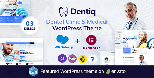 Dentiq – Dental & Medical WordPress Theme