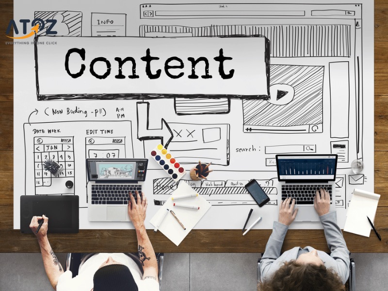 Content website là tổng hợp các thành phần nội dung nhằm cải thiện trải nghiệm người dùng