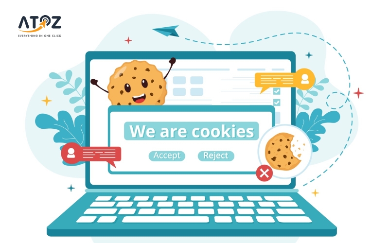 Dữ liệu cookie trên trình duyệt gặp sự cố