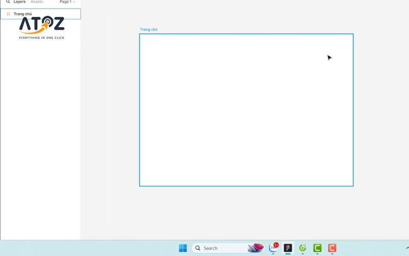 Khởi tạo dự án thiết kế web mới