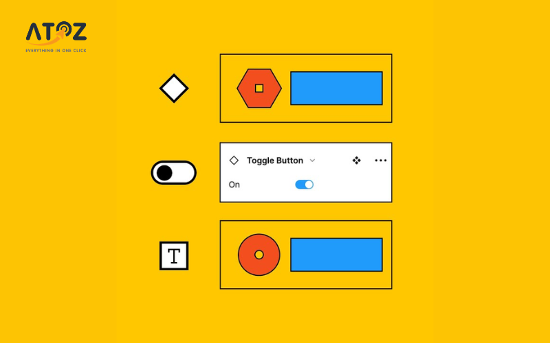 Áp dụng Boolean properties figma