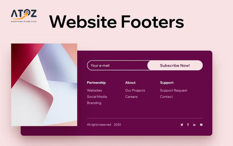 Phần chân trang (Footer)