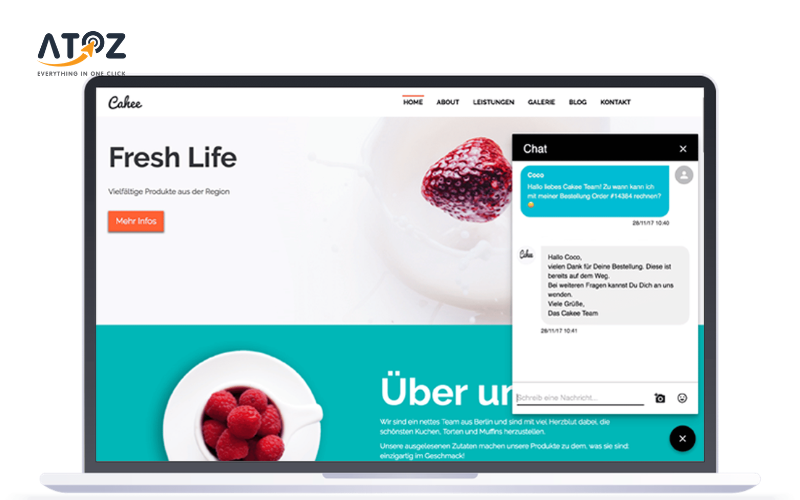 Tích hợp live chat vào website