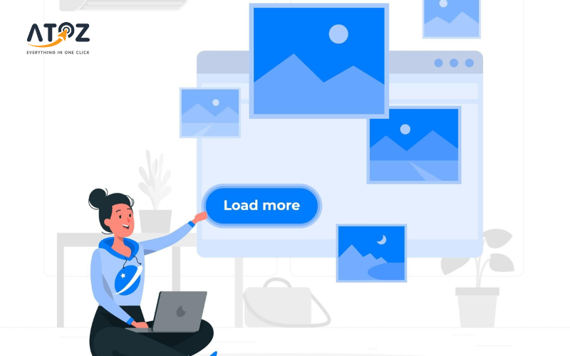 Trang sản phẩm dùng Load More để lướt nhanh