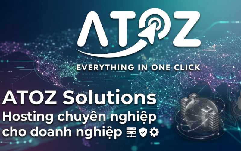 ATOZ Solutions - Hosting chuyên nghiệp cho doanh nghiệp