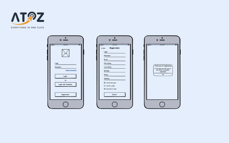 Wireframe là bản vẽ sơ bộ thể hiện cấu trúc trang web giúp định hướng thiết kế hiệu quả