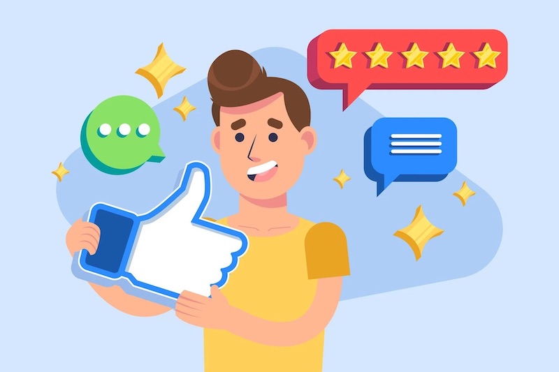 Theo dõi đánh giá và phản hồi của người dùng