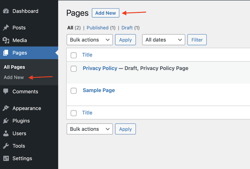 Chi tiết cách tạo Page trong WordPress đơn giản cho người mới