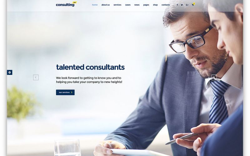Trang giới thiệu website