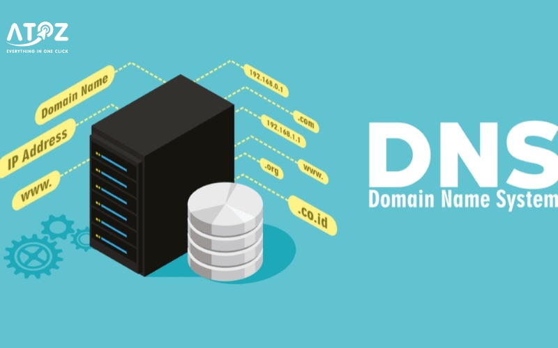 DNS chuyển tên miền dễ nhớ thành địa chỉ IP để máy tính nhận diện và kết nối
