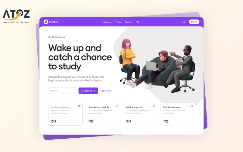 Header website là khu vực trên cùng, tạo ấn tượng đầu tiên cho người truy cập