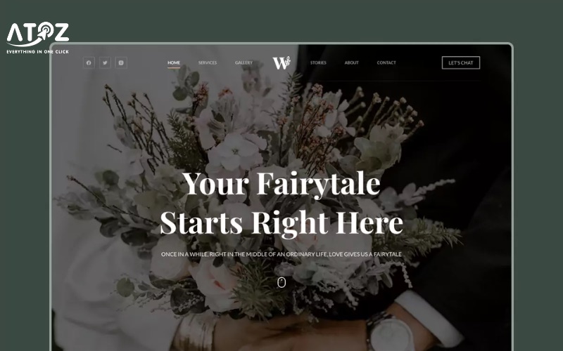 Header trong suốt (Transparent Header)