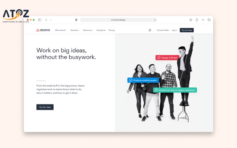 Header anh hùng (Hero Header)