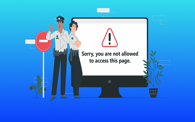 10 Cách khắc phục lỗi Sorry you are not allowed to access this page hiệu quả