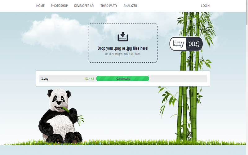 Công cụ nén ảnh website