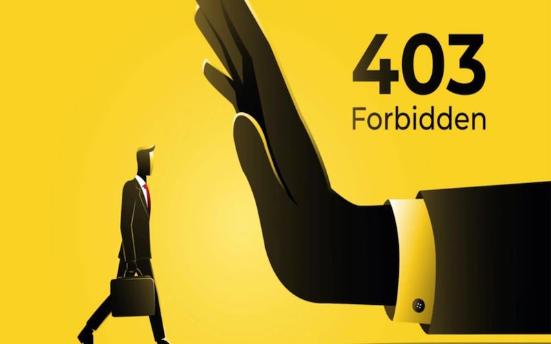 Lỗi 403 là gì? Nguyên nhân và cách khắc phục chi tiết