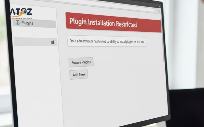 Giới hạn quyền cài plugin trên WordPress.com hoặc Multisite Network