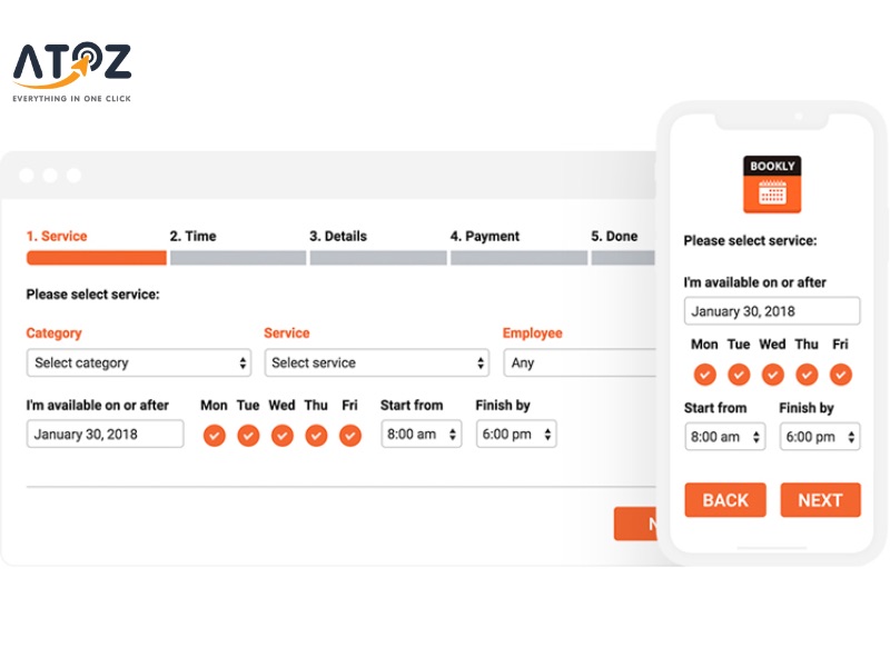 Bookly – Appointment Booking System