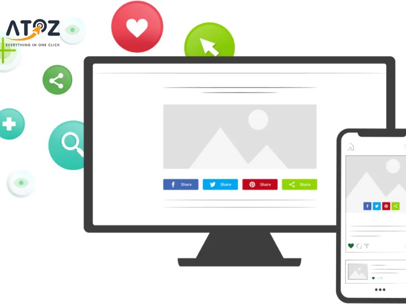 Plugin chia sẻ mạng xã hội với nút tùy chỉnh, dễ sử dụng và nhẹ