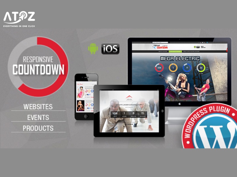 Countdown Pro WP plugin tạo bộ đếm ngược và thay đổi giao diện website