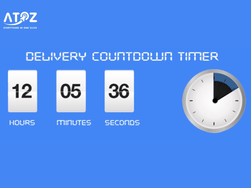 Delivery Countdown Timer plugin tạo bộ đếm ngược cho website thương mại điện tử
