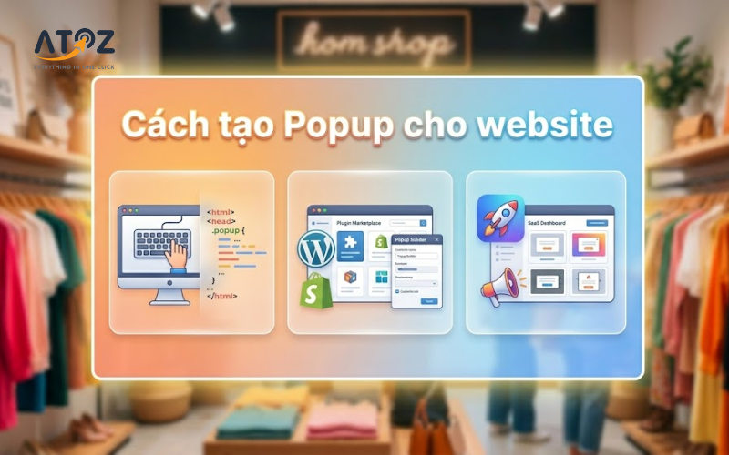 Cách tạo Popup cho website