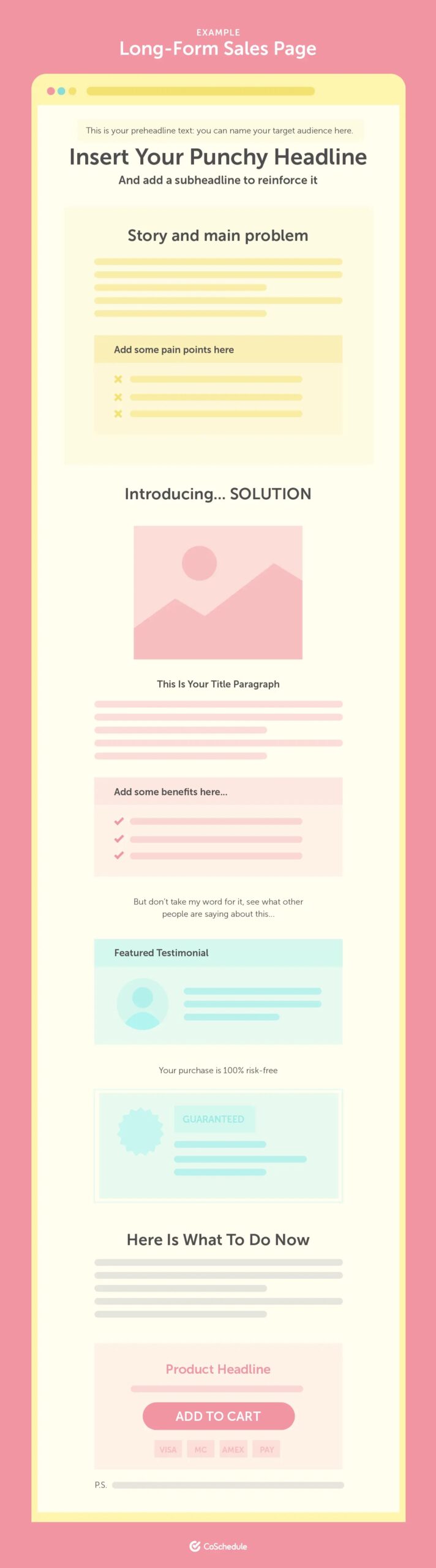 Long-form Sale Page