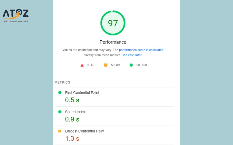 Đo Speed Index dễ dàng bằng Google PageSpeed Insights