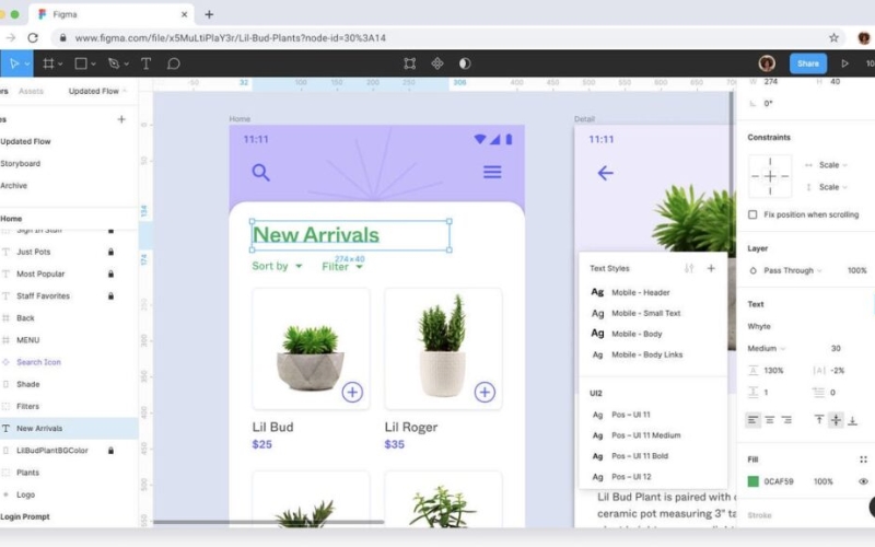 Thiết kế web bằng Figma: Hướng dẫn chi tiết từ cơ bản đến nâng cao
