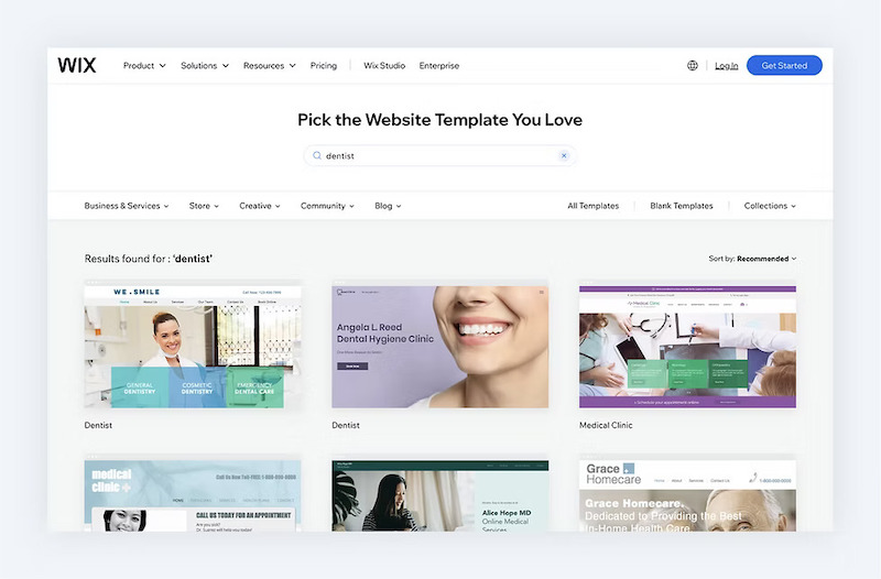 Thiết kế web nha kho với bố cục rõ ràng, dễ điều hướng