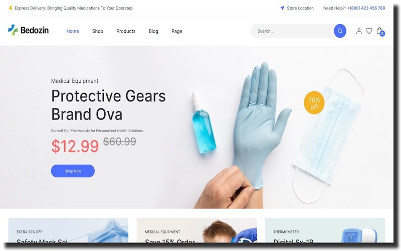 Thiết kế website bán thuốc chuẩn SEO chỉ 2990k