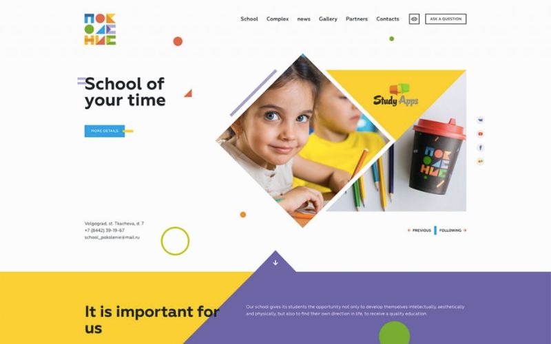 Thiết kế web giáo dục, trường học là gì?