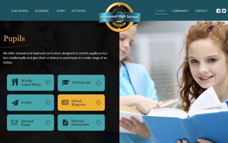 Tính năng cần có của website trường học – giáo dục