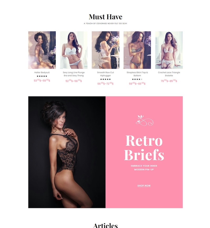Giao Diện Website Quần Áo – Thời Trang Alice
