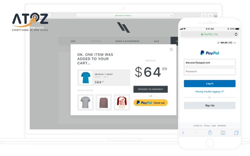 PayPal giúp tăng độ tin cậy, tạo cảm giác an tâm khi thanh toán cho khách hàng