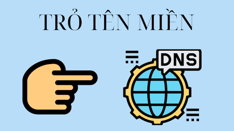 Trỏ tên miền về hosting