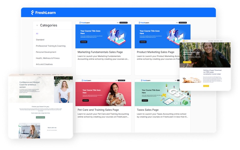 Thiết kế website bán khóa học online chuẩn SEO, trọn gói chỉ từ 2990k