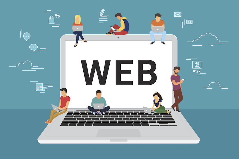 Website là nơi lưu trữ và hiển thị nội dung trực tuyến trên Internet