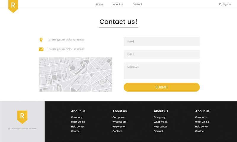 Template dễ tích hợp các tính năng như form liên hệ, thanh toán, live chat
