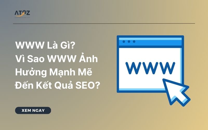 WWW Là Gì? Vì Sao WWW Ảnh Hưởng Mạnh Mẽ Đến Kết Quả SEO?