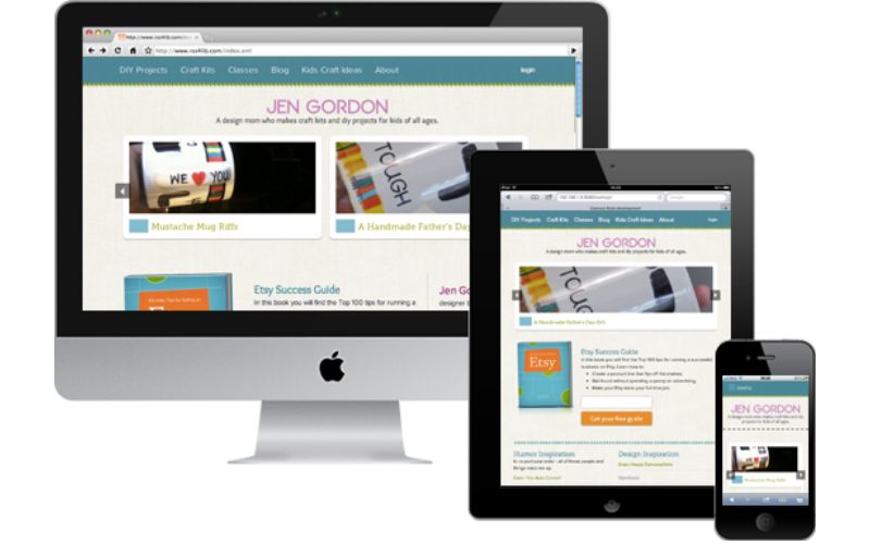 Sử dụng Responsive Web Design để điều chỉnh độ phân giải của màn hình
